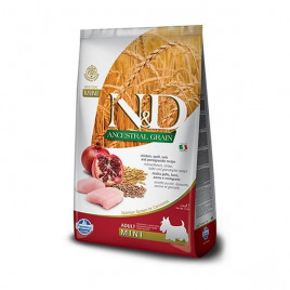 N&D Ancestral Grain 7 Kg Mini Tavuk ve Nar | Yetişkin Köpek Kuru Maması